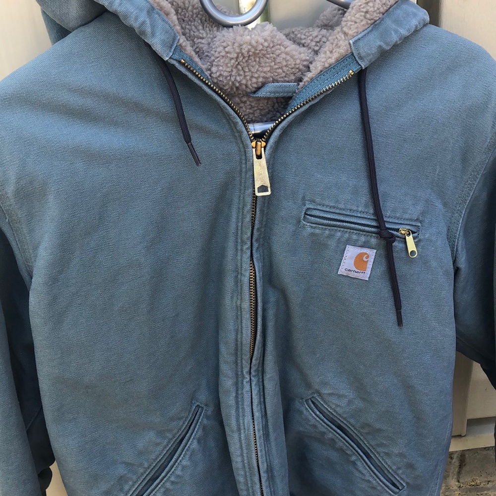 Baby blue Carhartt jacket